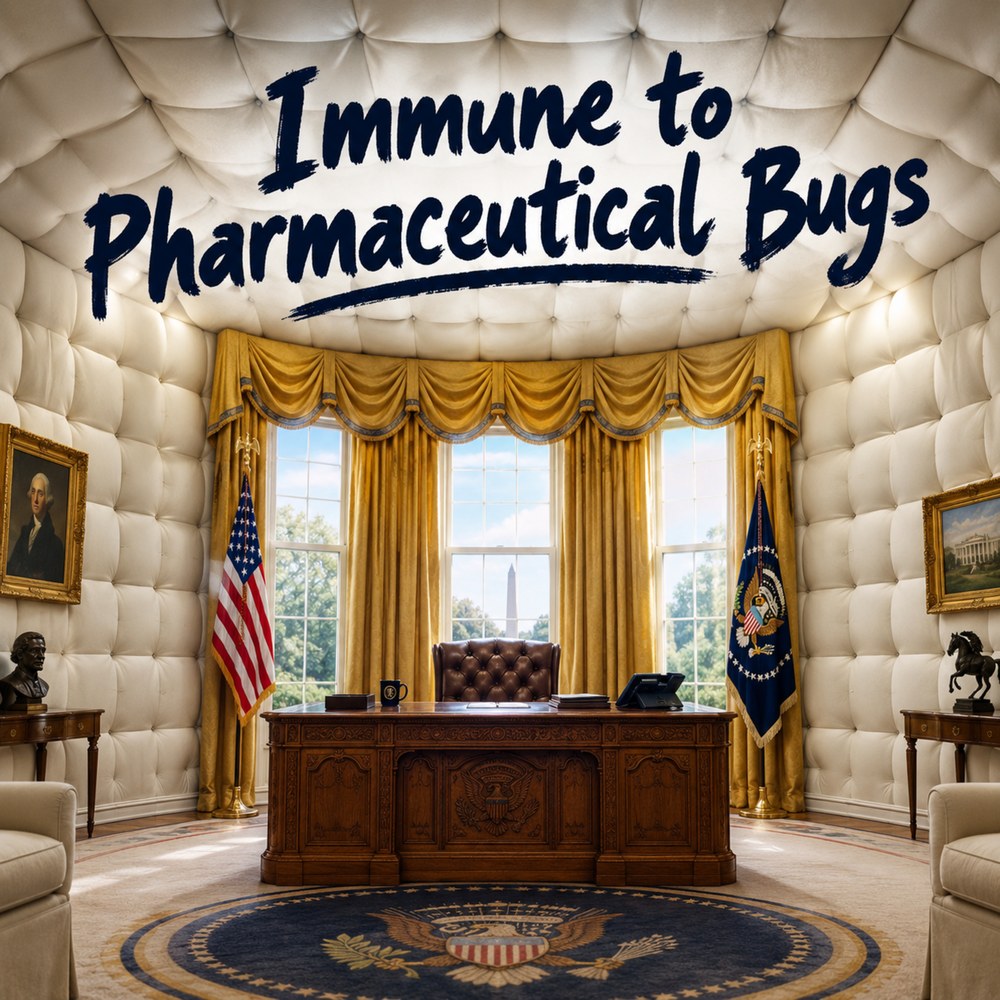 Immune to Pharmaceutical Bugs